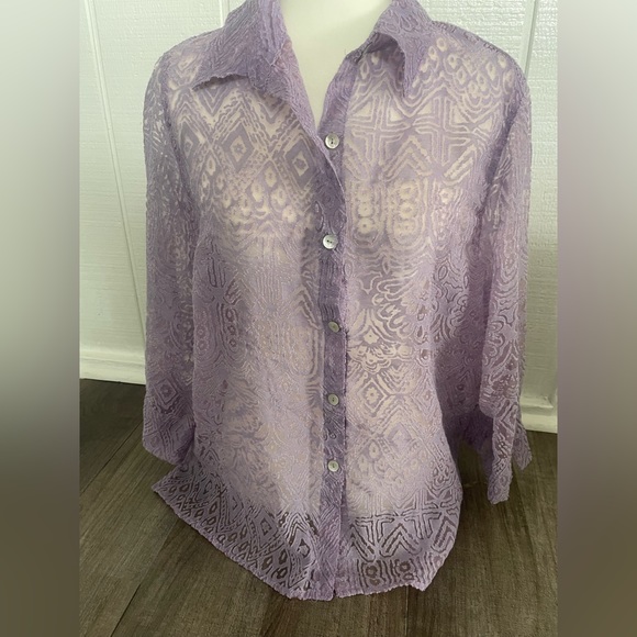 029 Alfred Dunner Blouse - Picture 1 of 4